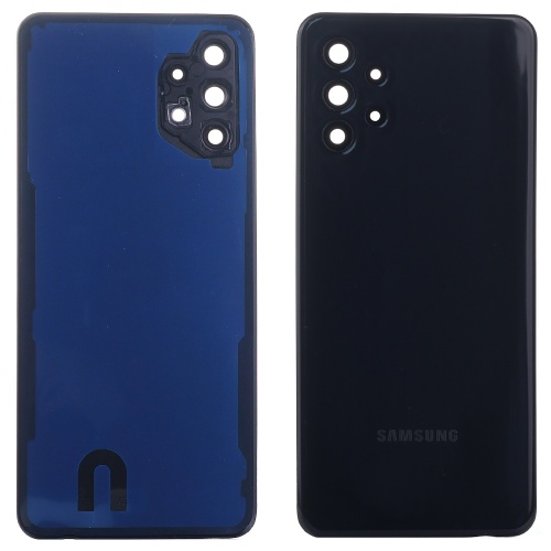 Задняя крышка Samsung Galaxy A32 5G A326B (черная оригинал Китай со стеклом камеры)