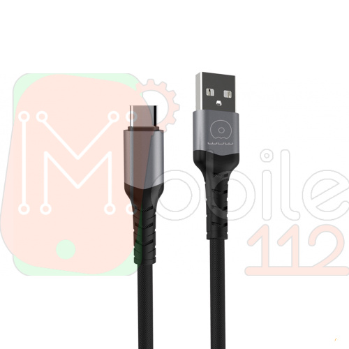 Кабель зарядки WUW-X183 USB to Type-C 3A 1m