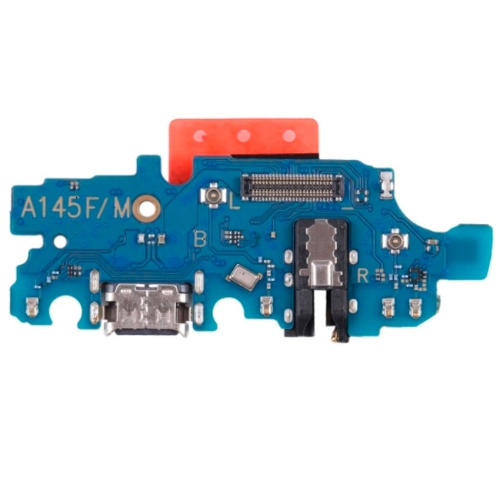 Шлейф Samsung Galaxy A14 4G A145 з роз'ємом зарядки та мікрофоном - нижня плата (оригінал Китай)