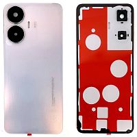 Задняя крышка Realme C55 RMX3710 (голубая оригинал Китай со стеклом камеры)