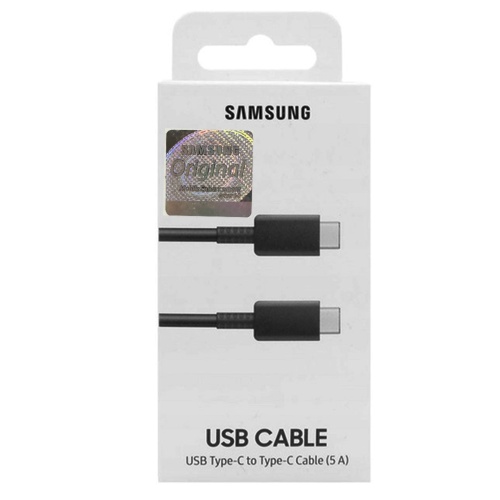 Кабель зарядки Samsung Type C - Type C 3A Чорний фото 3 Кабель зарядки Samsung Type C - Type C 3A Чорний фото 3