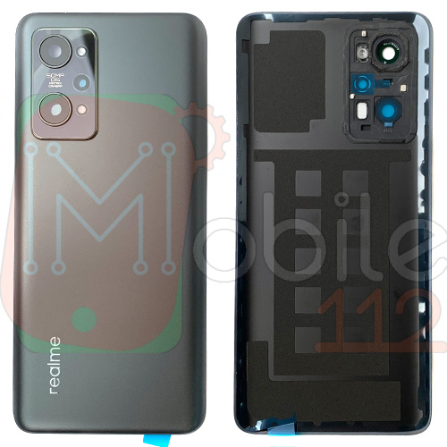 Задня кришка Realme GT2 RMX3310 (чорна Original New зі склом камери)