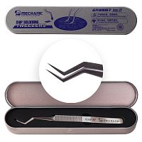 Пінцет Mechanic Aax-17 вигнутий гострий, антимагнітний, 120 мм