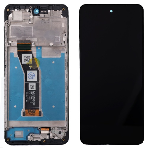 Дисплей Motorola Moto E14 з тачскріном (оригінал Китай з рамкою - уцінка)