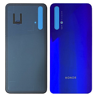 Задня кришка Huawei Honor 20 YAL-L21, YAL-AL00, сум. Nova 5T (синя, Sapphire Blue оригінал Китай)