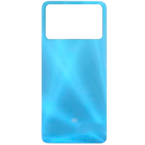 Задня кришка Xiaomi Poco X4 Pro 5G (синя)