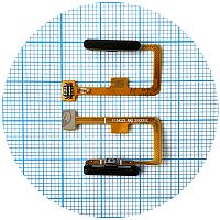 Шлейф Xiaomi Mi 11 Lite Mi 11 Lite 5G NE с кнопкой включения и сканером отпечатка пальца (AAA черный)