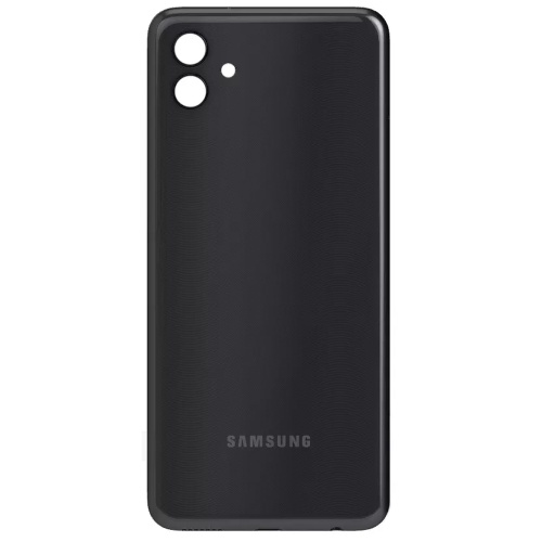 Задня кришка Samsung Galaxy A04 A045F (чорна зі склом камери)