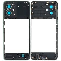 Рамка корпуса Motorola Moto G54 Power XT2343-6 (зеленая со стеклом камеры)