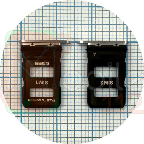 Тримач Sim картки Xiaomi 13 (сріблястий на 2 SIM)