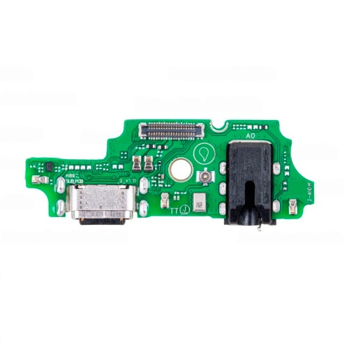 Шлейф Tecno Pova 6 Neo Li6 з роз'ємами зарядки, навушників та мікрофоном - нижня плата (AAA)