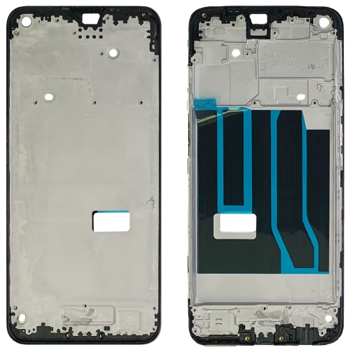 Рамка дисплея Oppo A53 4G, A32 2020 (чорна) фото 2