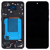 Дисплей Samsung Galaxy A55 5G A556 з тачскріном (IN-CELL з темно-синьою рамкою)