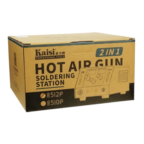 Паяльная станция прецизионная Kaisi 8512P, фен, паяльник T12, цифровая индикация фото 9