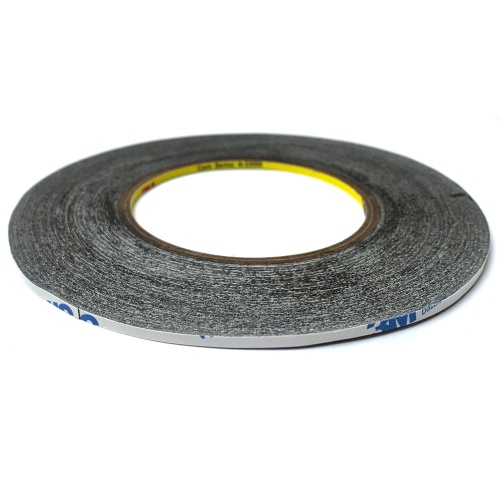 Скотч двухсторонний 3М 5 мм, 55 м (черный) Скотч двухсторонний 3М 5 мм, 55 м (черный)