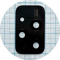 Стекло камеры Honor 200 Lite (черное)