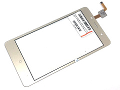 Тачскрін Bravis A504 Trace, Leagoo M5, S-Tell M511 (золотистий)