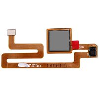 Шлейф Xiaomi Mi Max зі сканером відбитка пальця (сірий оригінал Китай)