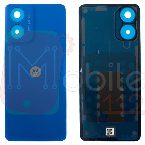 Задня кришка Motorola Moto G04 XT2421-2 (синя оригінал Китай)