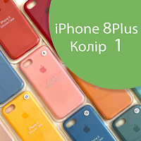 Чохол Silicone case для iPhone 7 Plus 8 Plus (зелений №1)