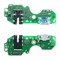 Шлейф Tecno Spark Go 2022 KG5h з роз'ємами зарядки та навушників, мікрофоном - нижня плата (AAA)