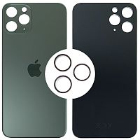 Задня кришка Apple iPhone 11 Pro (зелена оригінал Китай з кільцями)