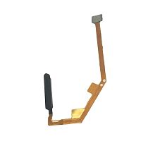 Шлейф Tecno Camon 19 Pro CI8 з кнопкою включення та сканером відбитка пальця (чорний оригінал Китай)