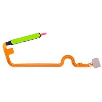 Шлейф Tecno Spark 9 Pro KH7 з кнопкою включення та сканером відбитка пальця (зелений оригінал Китай)