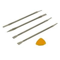 Набор для ремонта плат, микросхем и дисплеев Aida AD-I4 (4 двусторонних, металлических, тонких лопаток, медиатор)