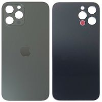 Задняя крышка Apple iPhone 12 Pro Max (черная оригинал Китай с кольцами)