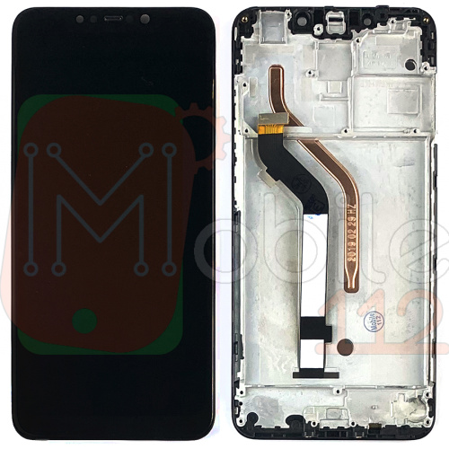 Дисплей Xiaomi Pocophone F1 M1805E10A з тачскріном (AAAA з рамкою)