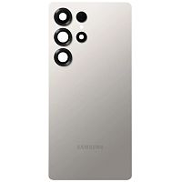 Задня кришка Samsung Galaxy S25 Ultra S938 (сіра оригінал Китай зі склом камери)