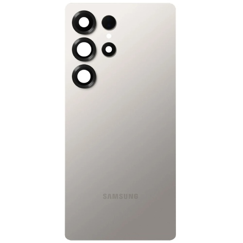 Задня кришка Samsung Galaxy S25 Ultra S938 (сіра оригінал Китай зі склом камери)