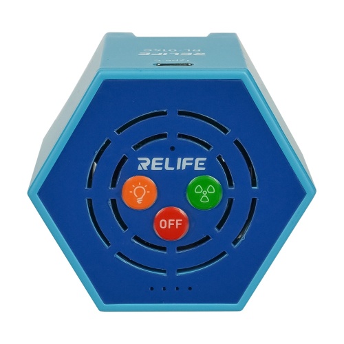 Лампа ультрафіолетова Relife RL-014C з вбудованим акумулятором та вентилятором (таймер 30/60/300 сек) фото 2