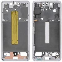 Рамка дисплея Samsung Galaxy S21 FE 5G (серебристая)