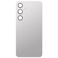 Задня кришка Samsung Galaxy S24 S921 (сіра, Marble Grey оригінал Китай зі склом камери)
