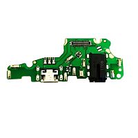 Шлейф Huawei Honor V10, Honor View 10 с разъемом зарядки, наушников и микрофоном - нижняя плата (AAA)