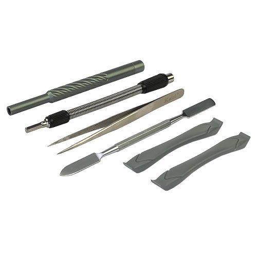 Набір інструментів Kaisi К-8128 (ручка, 120 біт, гнучкий подовжувач, пінцет, 3 лопатки, намагнічувач/ розмагнічувач) фото 4