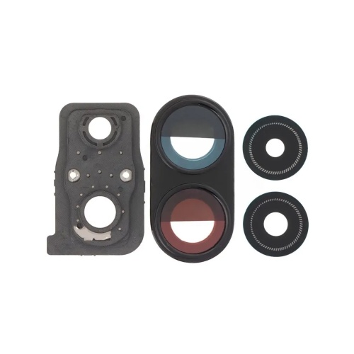 Скло камери Xiaomi Poco X7 Pro  (з чорною рамкою)