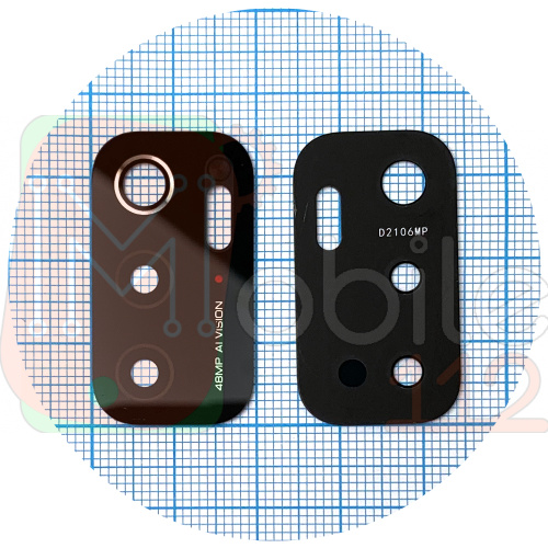 Скло камери Xiaomi Poco M3 Pro, Poco M3 Pro 5G (чорне)