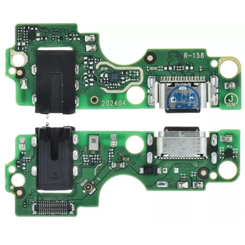 Шлейф Tecno Spark 20 з роз'ємами зарядки, навушників та мікрофоном - нижня плата (AAA) Шлейф Tecno Spark 20 з роз'ємами зарядки, навушників та мікрофоном - нижня плата (AAA)