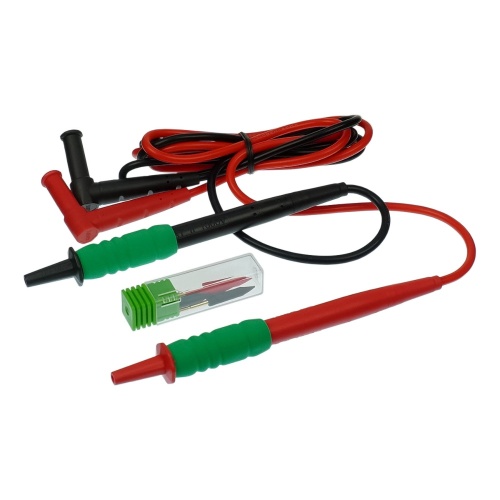 Щупы для мультиметров Aida 1000V, 20A, высококачественные со съёмными тонкими наконечниками (0,1 мм)