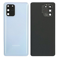 Задня кришка Samsung Galaxy S10 Lite G770F (біла оригінал Китай зі склом камери)