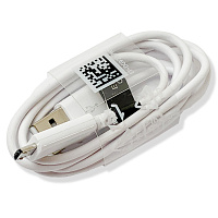 Кабель зарядки Samsung USB to Micro 1m 2.1A білий