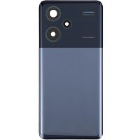Задня кришка Xiaomi Redmi Note 13 Pro+ Plus 5G (синя зі склом камери)